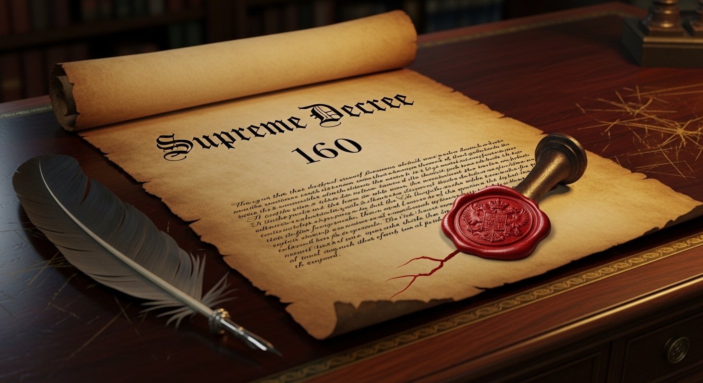 Decreto Supremo 160